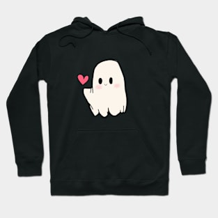 Ghost Heart Shirt Valentines day Creepy Cute Hoodie